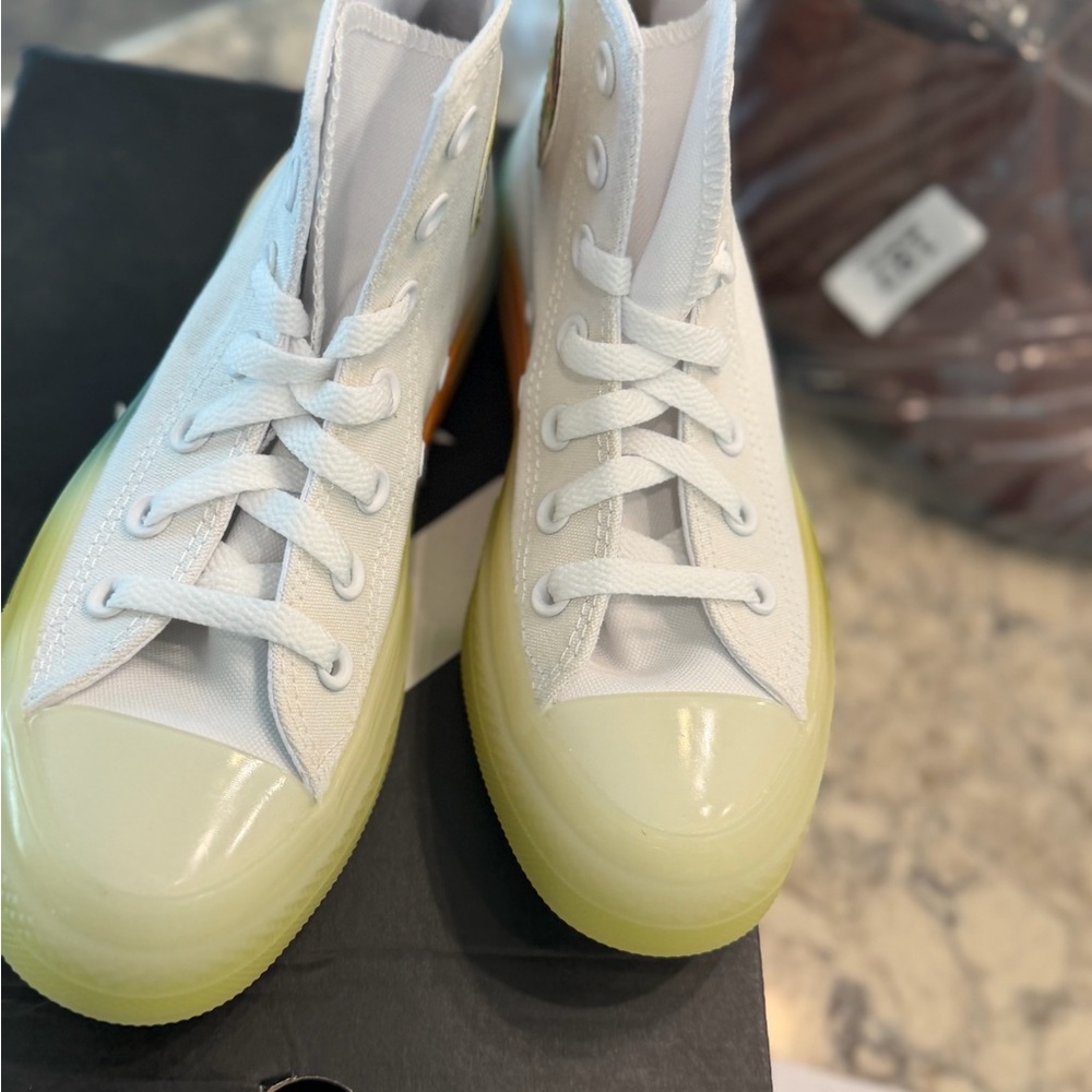 White High-Top Sneakers converse